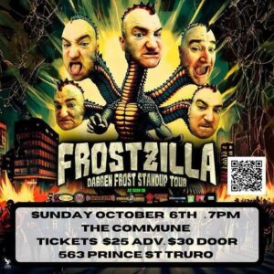 Frostzilla event poster