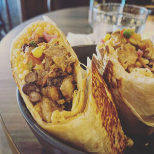 The snack bar breakfast wrap